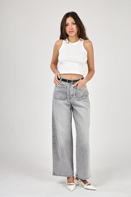 Jeans Femme Gris clair ANA & LUCY PH7104 - NOLIA Efashion Paris