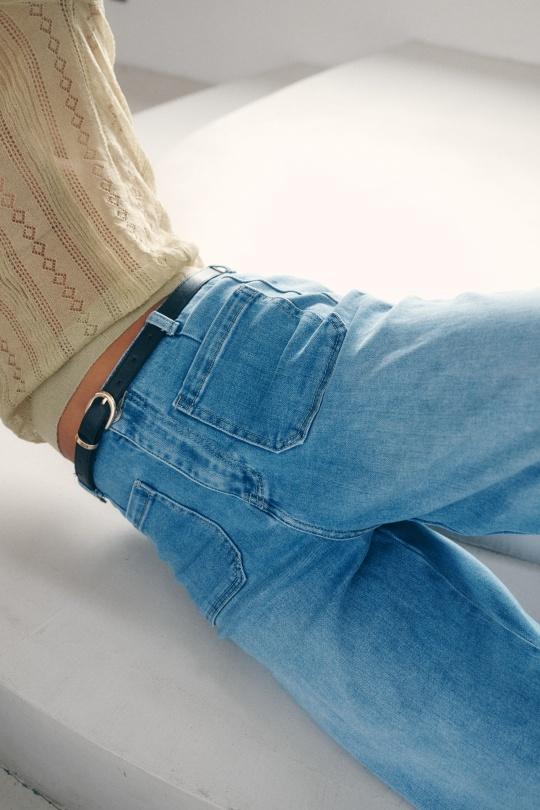 Jeans Femme Gris clair ANA & LUCY PH7104 - NOLIA Efashion Paris