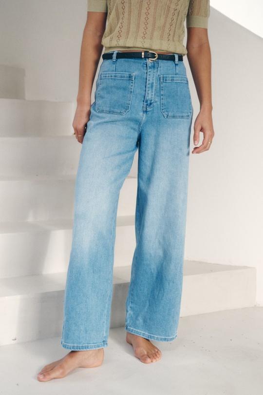 Jeans Femme Gris clair ANA & LUCY PH7104 - NOLIA Efashion Paris