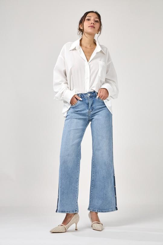 Jeans Women Light blue ANA & LUCY ALH1722 Efashion Paris