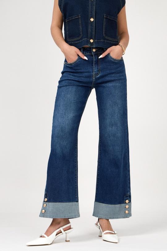 Jeans Femme Bleu foncé ANA & LUCY ALH1723 Efashion Paris