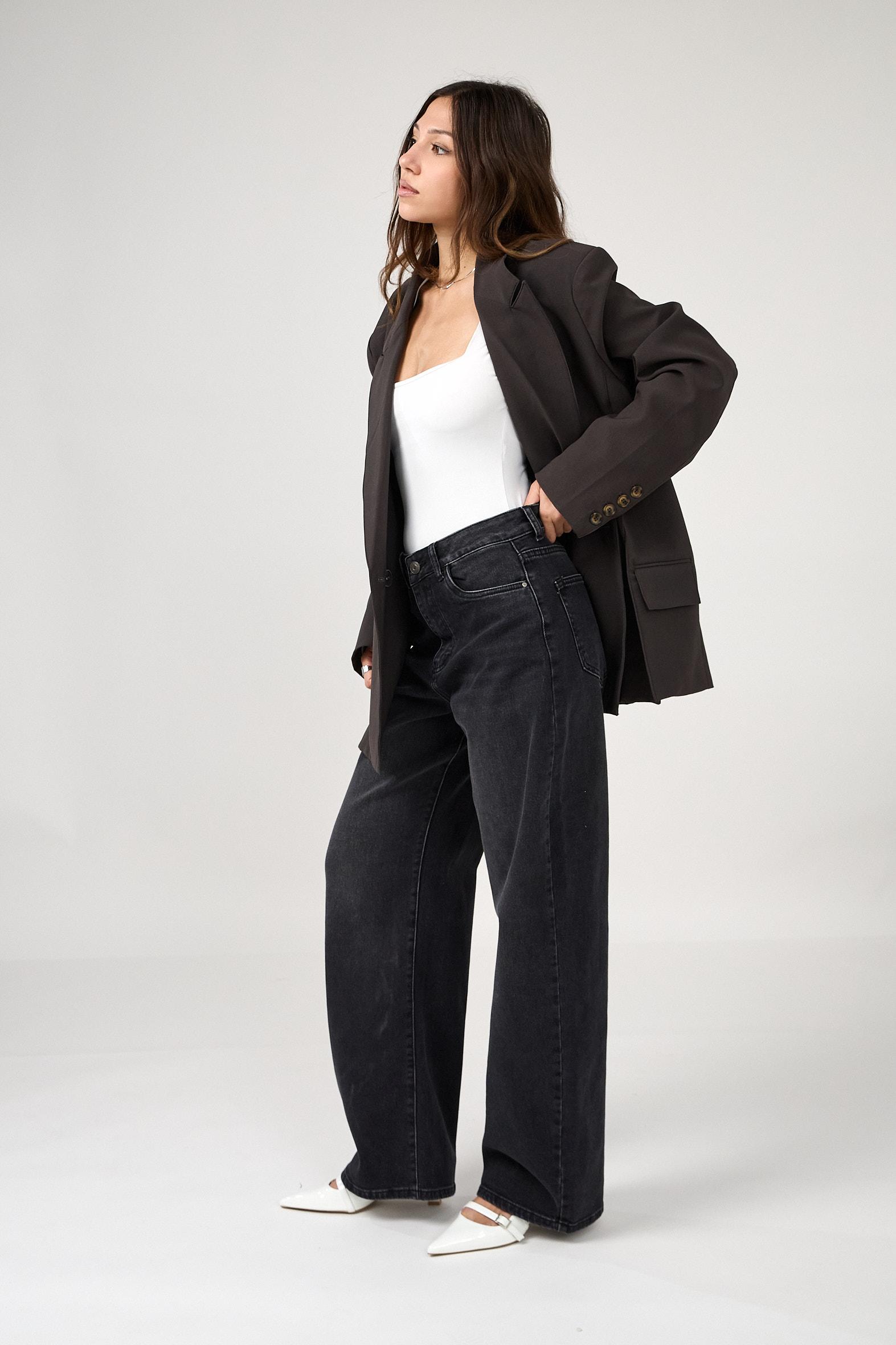 Jeans Femme Bleu foncé ANA & LUCY PH7105 - LOWEN #c Efashion Paris