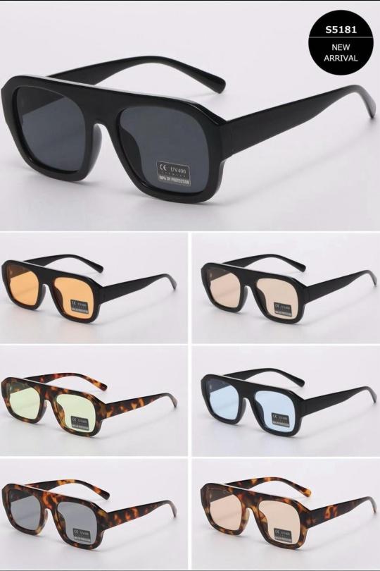 Gafas de sol Complementos Colores mixtos ATUVUE S5181 BOITE DE 12 PCS Efashion Paris