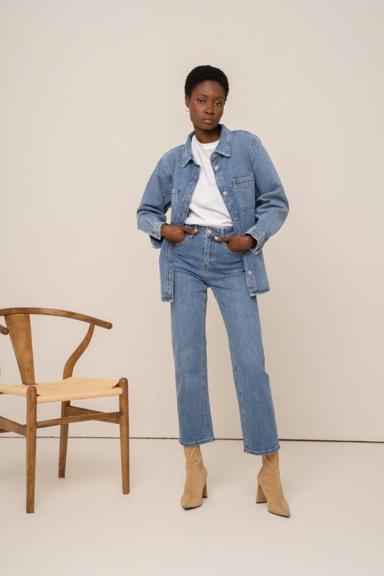 Jeans Femme DENIM BLUE Oraije  JD409A Efashion Paris