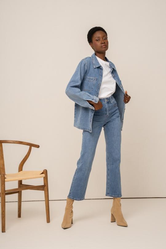 Jeans Femme DENIM BLUE Oraije  JD409A Efashion Paris