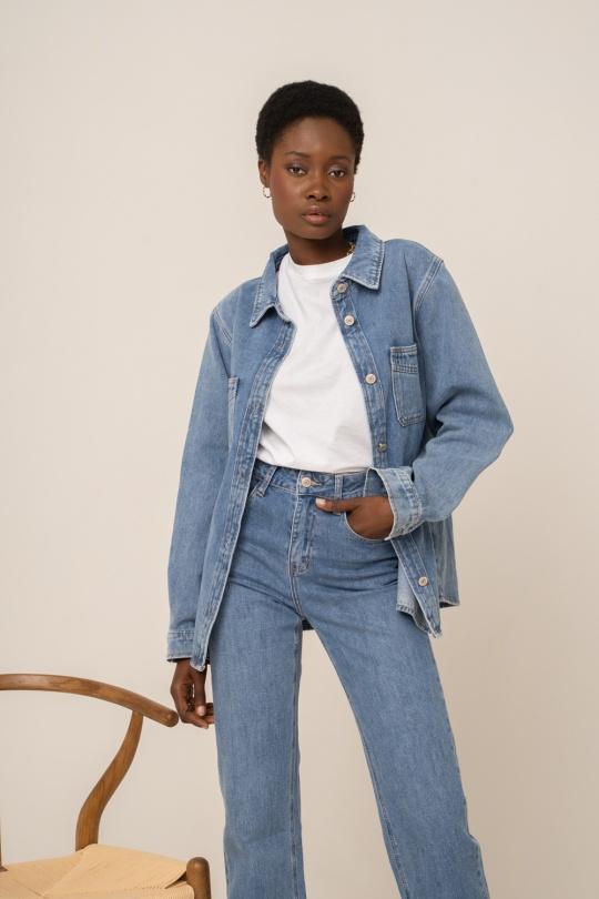 Jeans Femme DENIM BLUE Oraije  JD409A Efashion Paris
