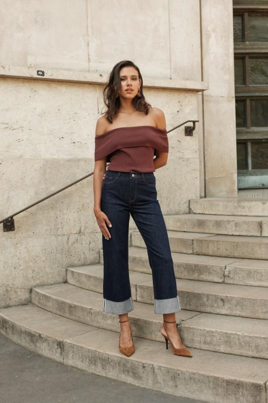 Jean Donna Brut Oraije  JD479-BT-# Efashion Paris