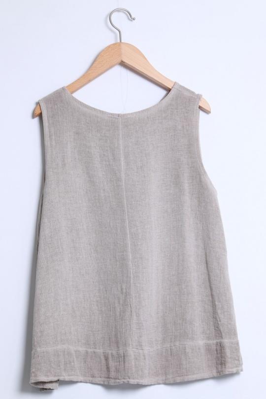 Débardeurs Femme Gris Shyloh 15818 Efashion Paris