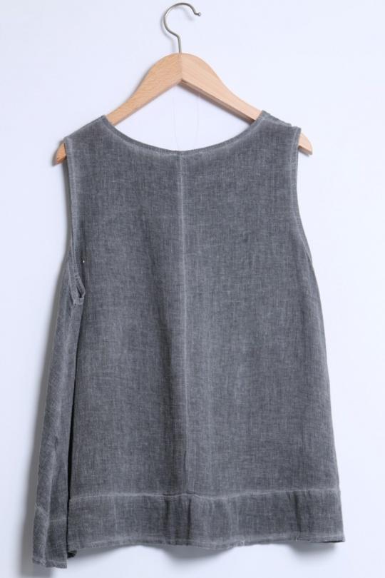 Débardeurs Femme Gris Shyloh 15818 Efashion Paris