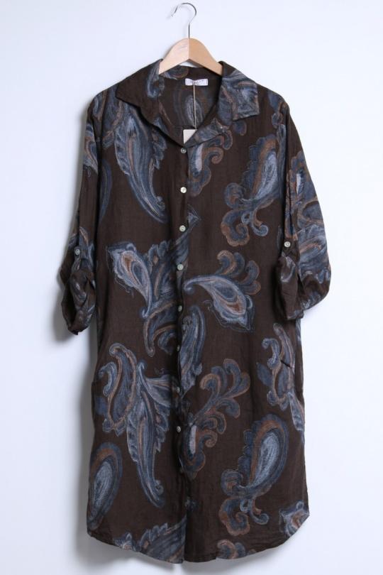 Robes mi-longues Femme Beige Shyloh 14985 Efashion Paris