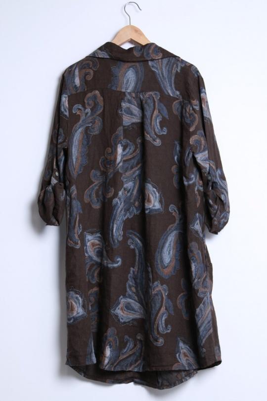 Robes mi-longues Femme Beige Shyloh 14985 Efashion Paris