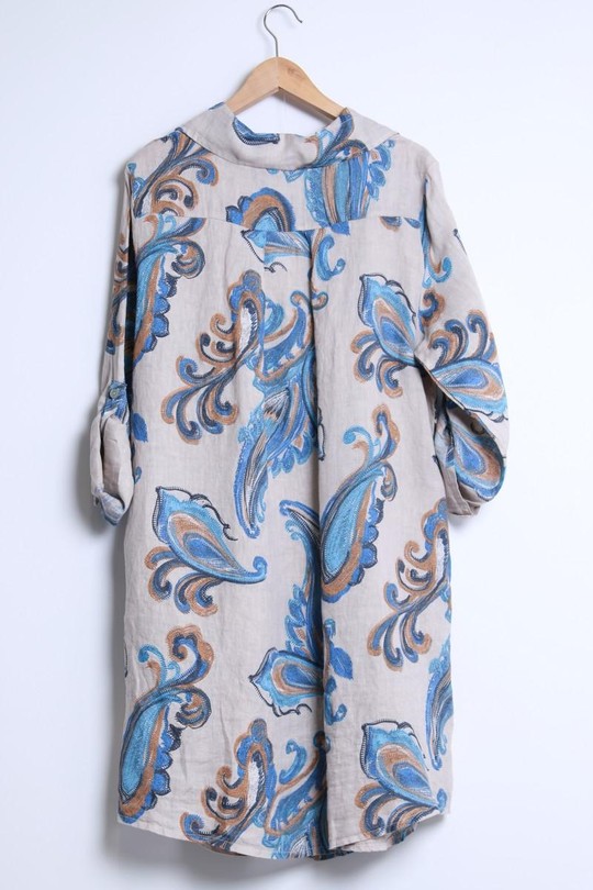 Robes mi-longues Femme Beige Shyloh 14985 Efashion Paris