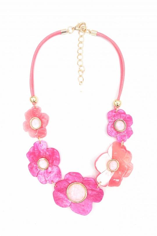 Necklaces Accessories Fushia Loriane Creation NK20241021-8MN Efashion Paris