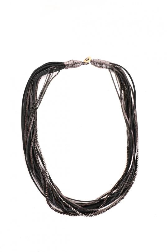 Necklaces Accessories Black Loriane Creation ,NK180422-4NV Efashion Paris