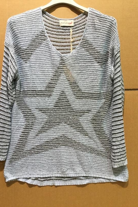 Jumpers Women Blue Piment Rouge 13856 Efashion Paris