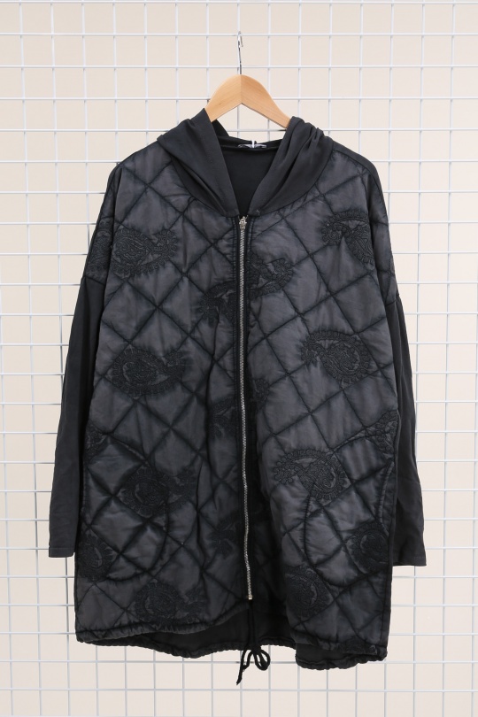 Coats Women Black Piment Rouge 1534 Efashion Paris