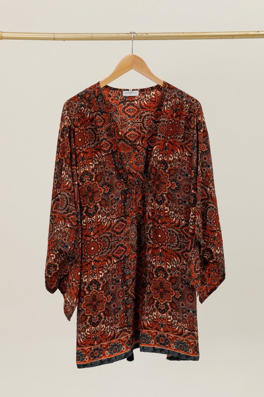 Tuniques Femme Orange Piment Rouge R2023-4O Efashion Paris