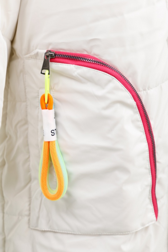 Manteaux Femme Noir Piment Rouge XZ-16 Efashion Paris