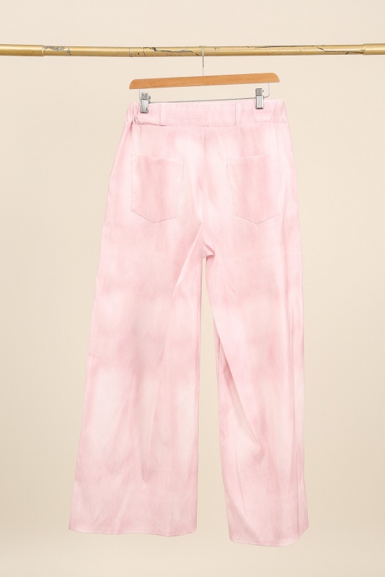 Pantalons Femme Rose Piment Rouge P6729 Efashion Paris