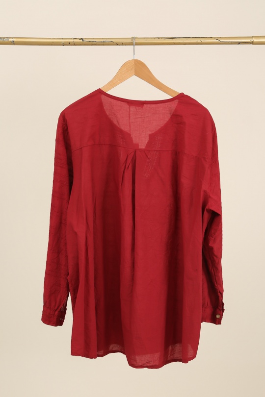 Chemises & blouses Femme Noir Piment Rouge TU1104 Efashion Paris