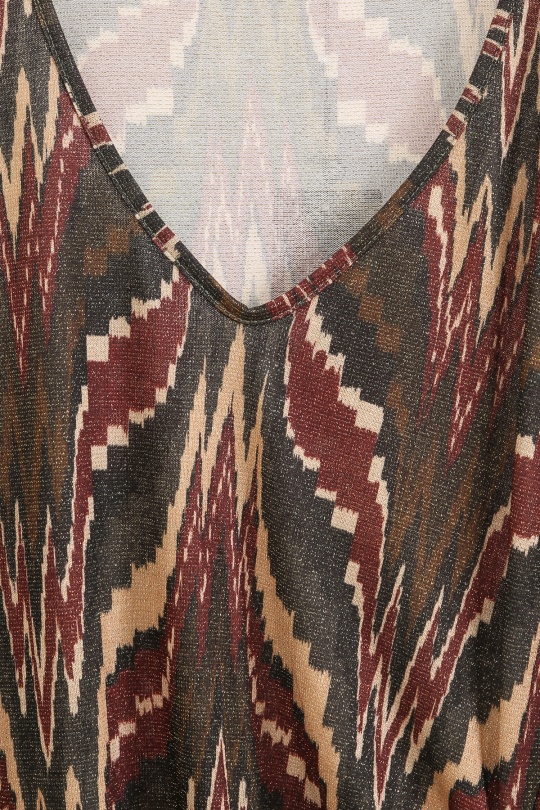 Tops Femme Camel Piment Rouge TU7002 Efashion Paris