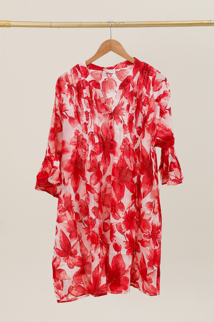 Tunics Women Red Piment Rouge 2374D #c Efashion Paris