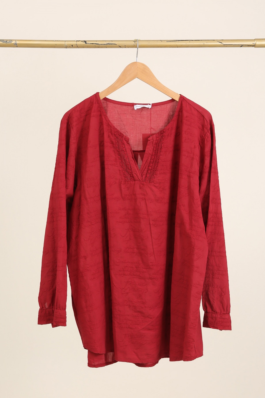 Chemises & blouses Femme Noir Piment Rouge TU1104 #c Efashion Paris