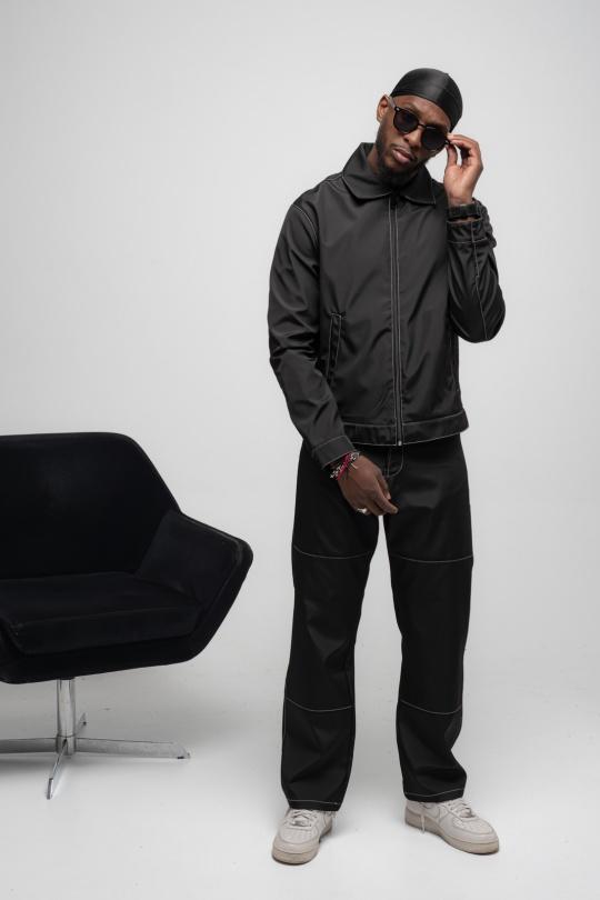 Ensemble pantalon Homme Marron KENZARRO F-8174 Efashion Paris