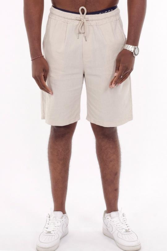 Shorts Homme Beige KENZARRO KZ-057 Efashion Paris