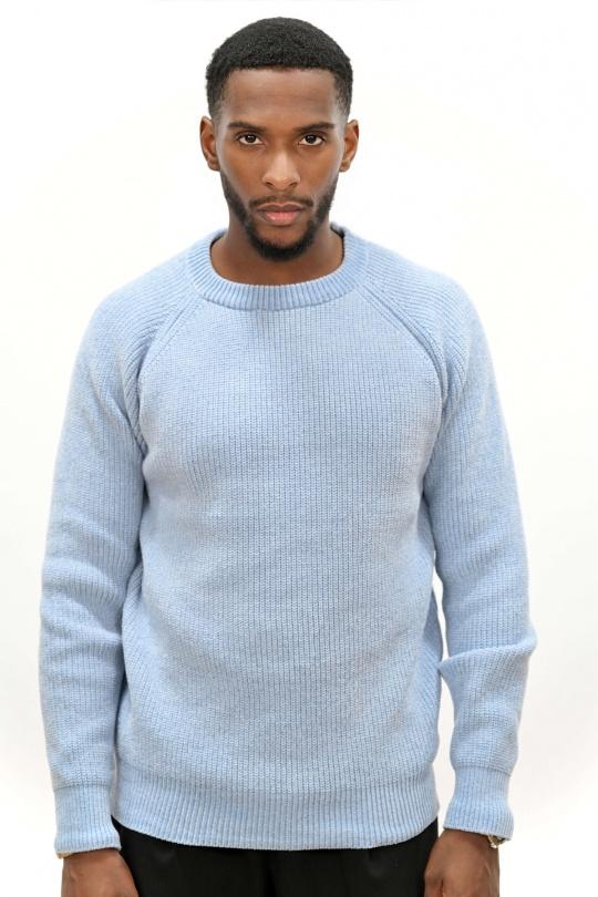 Pulls Homme Noir KENZARRO LD-69092 Efashion Paris