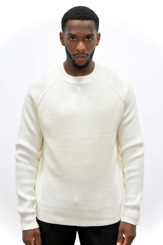 Pulls Homme Beige KENZARRO LD-69089 Efashion Paris