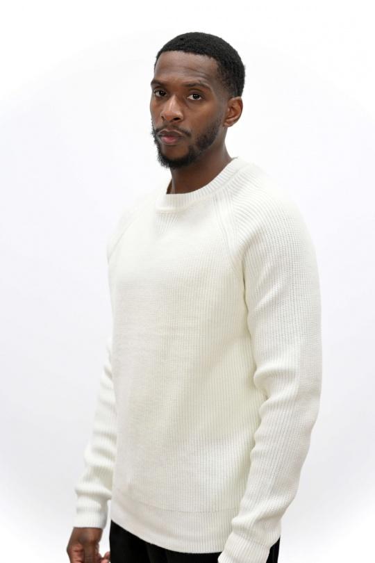 Pulls Homme Beige KENZARRO LD-69089 Efashion Paris