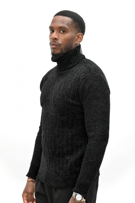 Pulls Homme Beige KENZARRO LD-69085 Efashion Paris