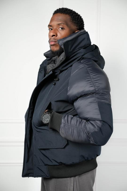 Doudounes Homme Bleu marine KENZARRO XZ-62199 Efashion Paris