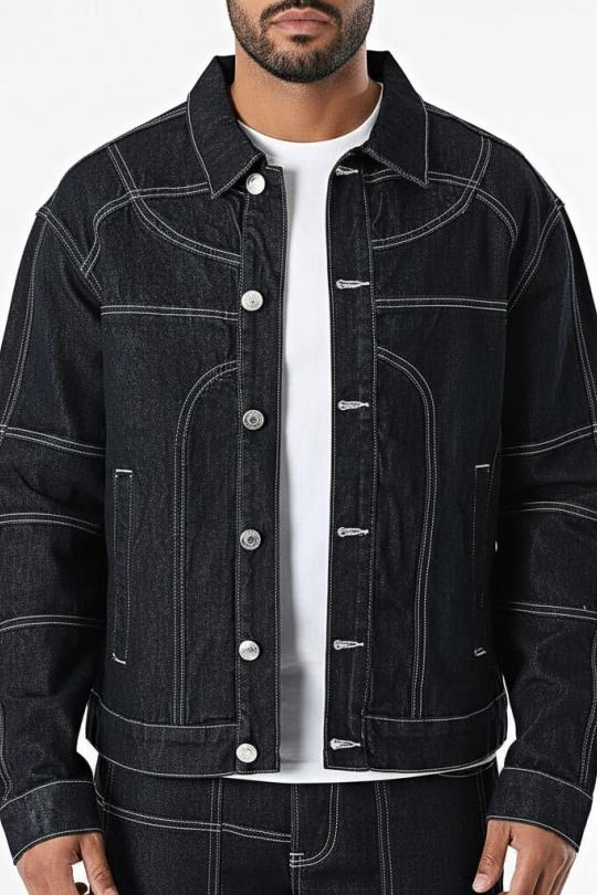 Ensemble pantalon Homme Bleu jean KENZARRO KZ-F8186 Efashion Paris