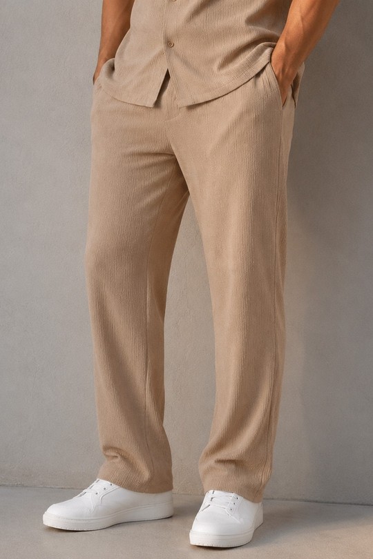  Pants set Men Beige KENZARRO BE-8179 Efashion Paris