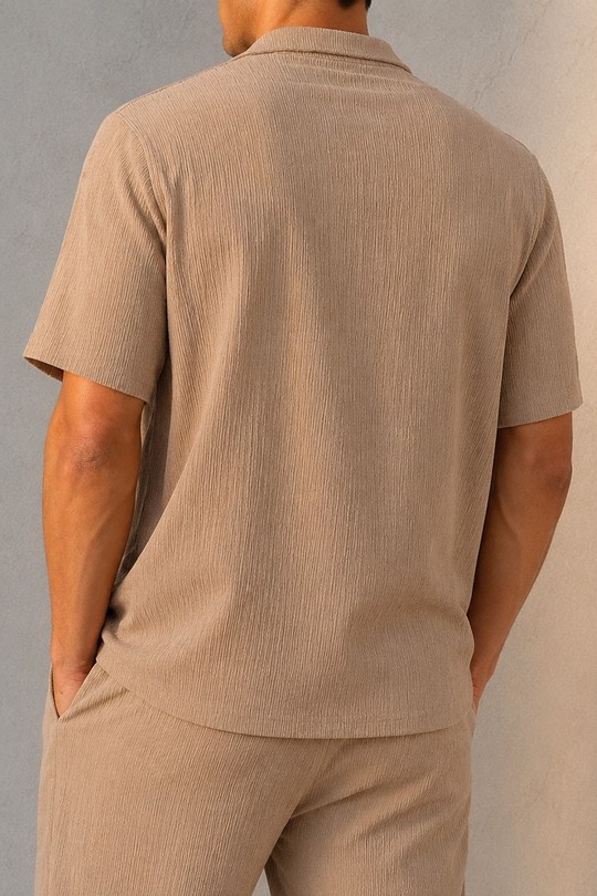  Pants set Men Beige KENZARRO BE-8179 Efashion Paris