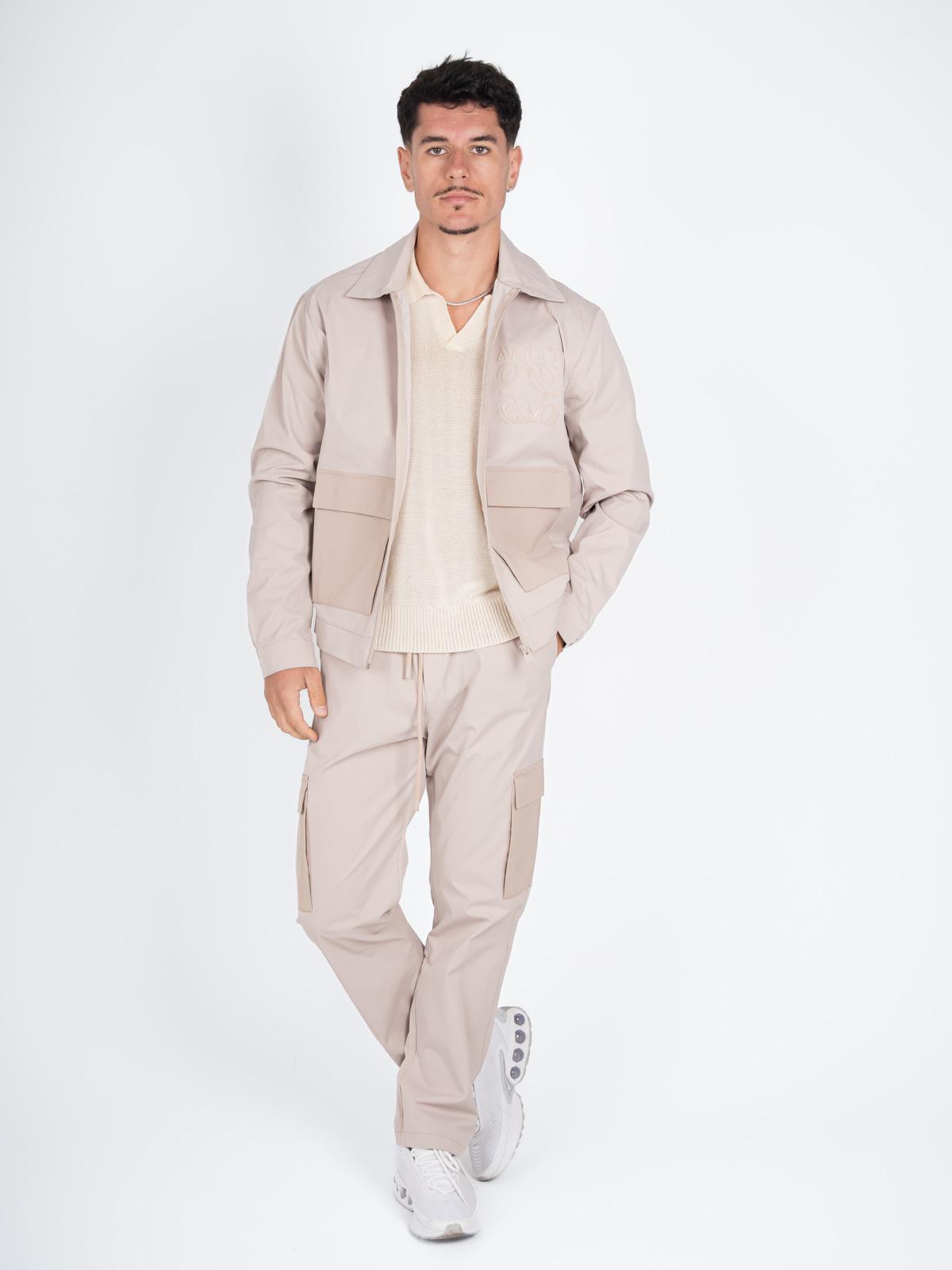 Ensemble pantalon Homme Beige KENZARRO F-8095 #c Efashion Paris