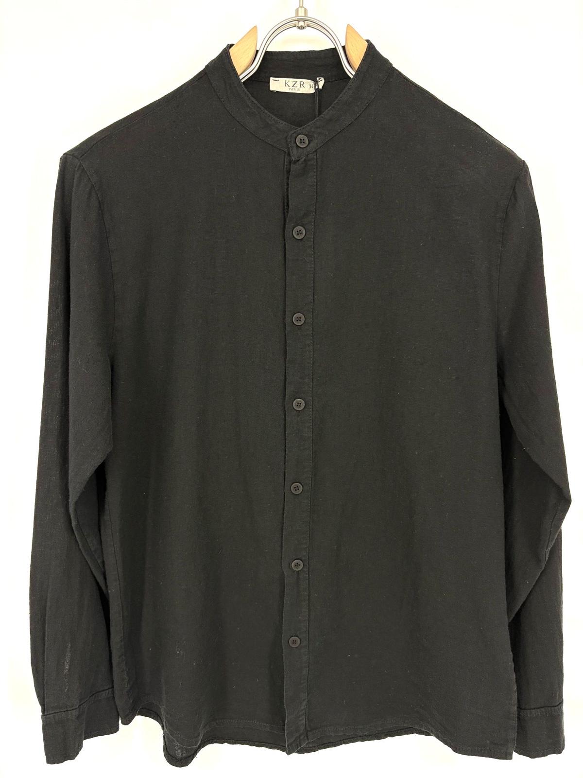 Chemises Homme Noir KENZARRO KZ-053 #c Efashion Paris
