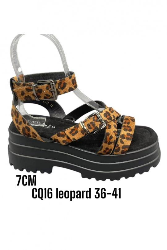 Wedges Shoes Leopard ALTAMODA SHOES CQ16 Efashion Paris