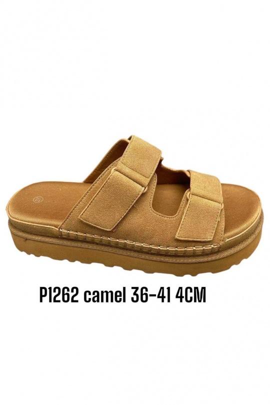 Compensées Chaussures Caramel ALTAMODA SHOES P1262 Efashion Paris