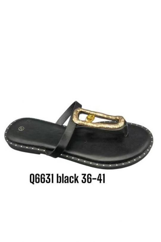 Sandales Chaussures Noir ALTAMODA SHOES Q6631 Efashion Paris