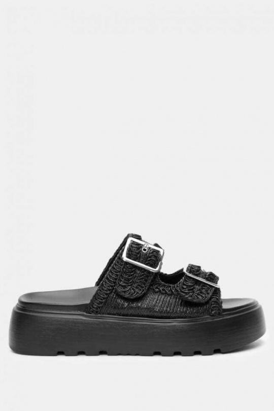 Sandales Chaussures Noir ALTAMODA SHOES 6290 Efashion Paris