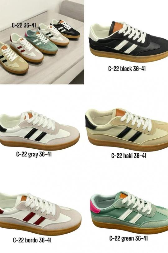 Sneakers Scarpe Grey ALTAMODA SHOES C-22 Efashion Paris