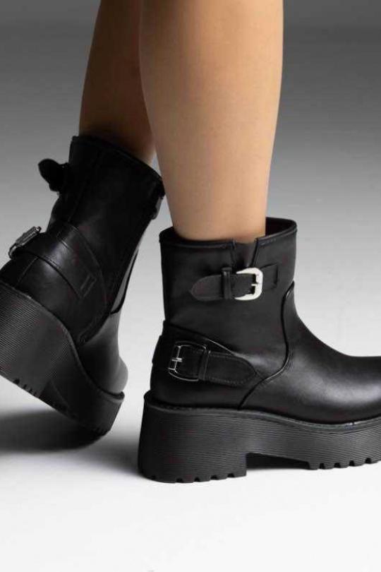 Stivaletti Scarpe Black ALTAMODA SHOES RQ75 Efashion Paris