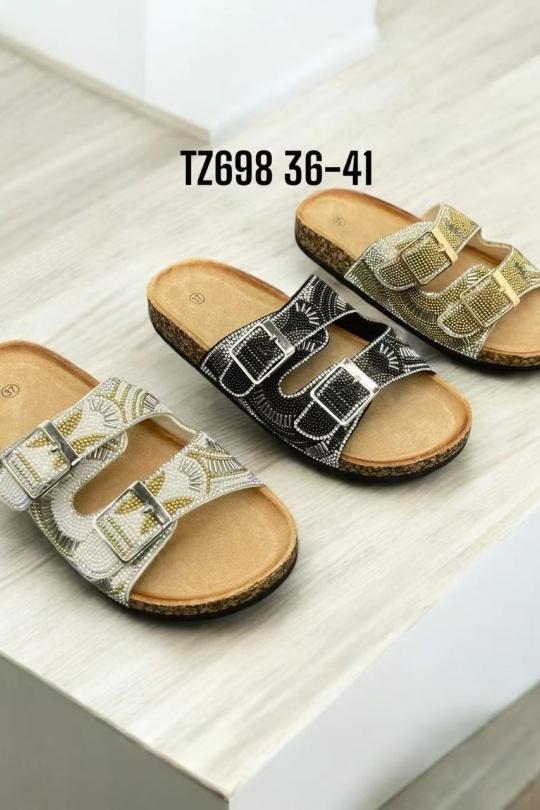 Sandali Scarpe Black ALTAMODA SHOES TZ698 Efashion Paris