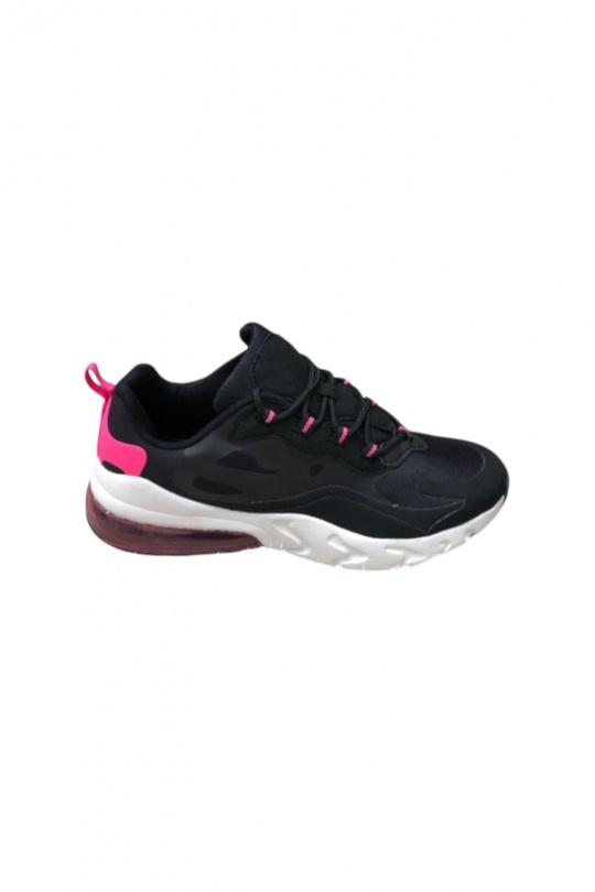 Baskets Chaussures Noir ALTAMODA SHOES L-3027 Efashion Paris