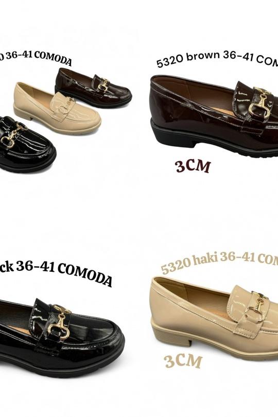 Mocassini Scarpe Black ALTAMODA SHOES 5320 Efashion Paris