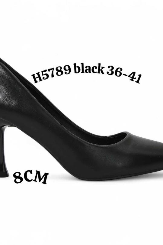 Tacco Scarpe Black ALTAMODA SHOES H5789 Efashion Paris