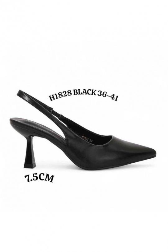 High heels Shoes Black ALTAMODA SHOES H1828 Efashion Paris
